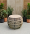 Synthetic rattan living room set