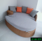 Artificial rattan living room sofa set