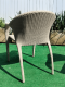 artificial rattan chair