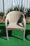 artificial rattan chair