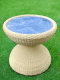 artificial rattan table