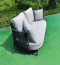 Artificial rattan living room sofa set