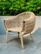 artificial rattan chair