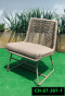 artificial rattan chair