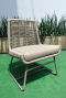 artificial rattan chair