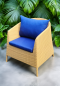 Artificial rattan living room sofa set