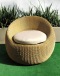 artificial rattan chair