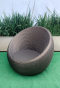 Artificial rattan dinner set