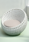 Artificial rattan dinner set