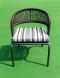 artificial rattan chair