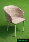 artificial rattan chair