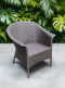 artificial rattan chair