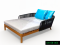 artificial rattan table