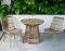 Artificial rattan dinner set