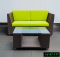 Artificial rattan living room sofa set