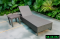 Rattan Sun Lounger/Bed