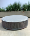 Artificial rattan living room sofa set