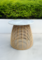 Artificial rattan dinner set