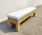 artificial rattan bench