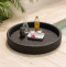 Artificial rattan floating tray
