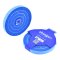 Shinipro Muslin Cotton Buffing Polishing Wheel K-Blue