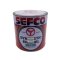 SEFCO สีเคลือบเงาเซฟโก้ สำหรับช้ภายนอกและภายใน S 580 PHTHALOCYANINE GREEN ขนาด 3.4 ลิตร