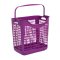 ตะกร้าผ้าพลาสติก 1051 สีม่วง ขนาด 38x29.5x37 ซม