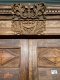European Colonial Front Door with Carving