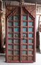 Antique Door with Iron and Brass Decor