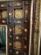 Indian Wooden Frame with Brass Decor