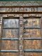 Vintage Wooden Door with Iron Decor
