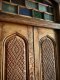 Carved Wood Door with Glass