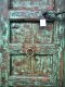 M25 Vintage TeakWood Door in Green Color