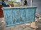 Antique Sideboard in Blue Color