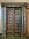 L55 Antique Carved Door in Distressed Blue