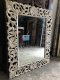 MR75 Caved Mirror Frame in White Color