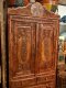CTL21 British Cabinet with Full Floral Carving and Brass