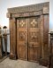 L13 Rare Full Carved Antique Colonial Door