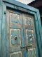 L56 British Colonial Door in Blue Color