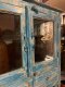 CTL19 Glass Cabinet in Distressed Blue Color