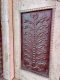 M33 Painted Teak Door with Classic Carving