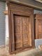 2XL55 Palace Door with Saraswati and Hanuman Carved