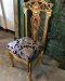 SC6 Dining Chairs in Gold and Blue (Set of 6)