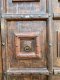 L89 Rare Indian Solid Door with 3 Levels Frames