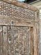 Carved Door Rustic White on Light Wood Color