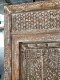 Carved Door Rustic White on Light Wood Color