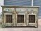 3SB4 Blue Sideboard with Wrought Iron Decor