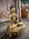 BRI1 Peaceful Buddha Standing Brass Statue
