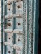Antique Wooden Door with Brass Stars