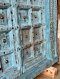 Antique Wooden Door with Brass Stars